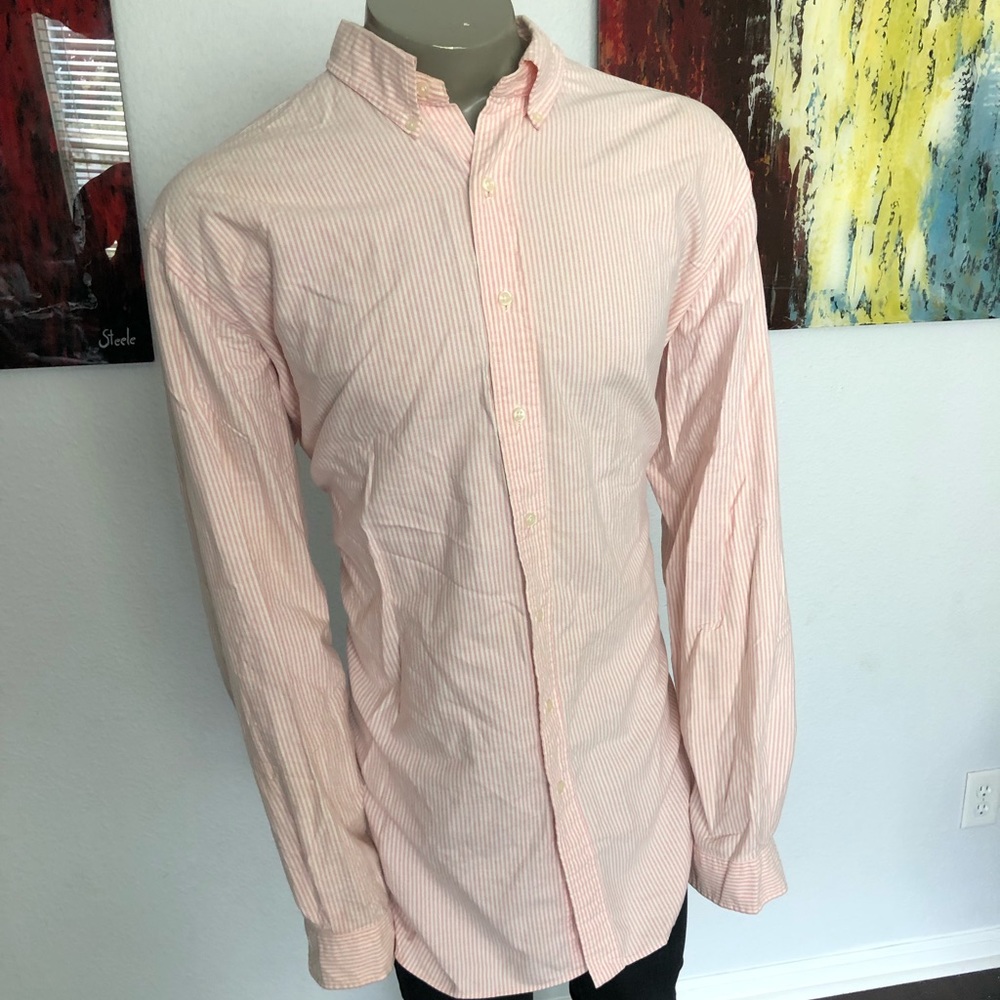Long sleeve Ralph Lauren shirt.
